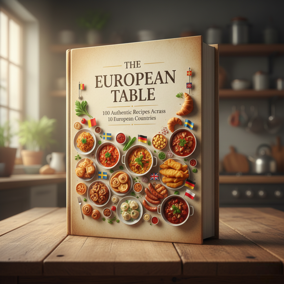 The European Table A Journey Through 100 Authentic Recipes from 10 Iconic Nations